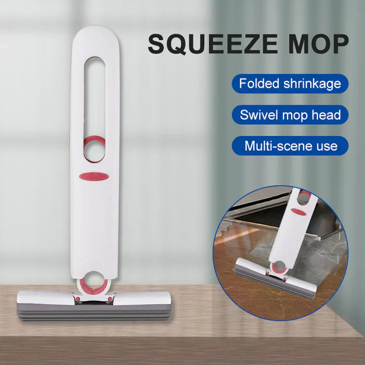 Mini Squeeze Mop Portable Cleaning Mop - Best Quality [FREE DELIVERY]