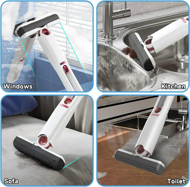 Mini Squeeze Mop Portable Cleaning Mop - Best Quality [FREE DELIVERY]